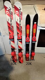predám lyže - lyžiarky - korčule - 3