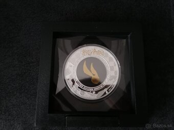 investičné strieborné mince proof Harry Potter strela - 3