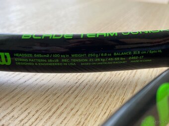 Tenisová raketa Blade Team Junior 25 - 3