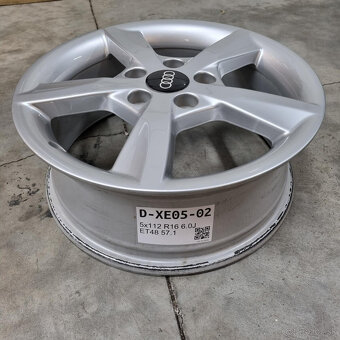 AUDI hliníkové disky 5x112 R16 6J ET48 - 3