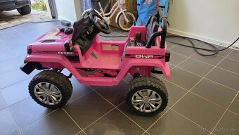 Elektrický jeep na ovládanie - 3