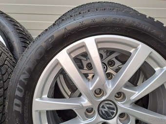 DISKY 5x112, ET 48, R17 + Zimné pneu 215/55 R17 - 3