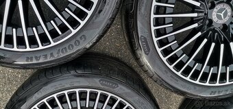 21"alu original Mercedes s letními  pneu 255/45R21 Continen - 3