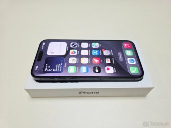 APPLE IPHONE 15 PRO MAX 256GB BLACK TITANIUM,BATERKA 94% - 3