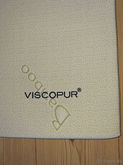 Vrchný matrac tzv. topper Viscopur 90x200 - 3