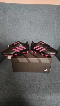 Kopačky Adidas Goletto ( Čierno-ružové ) - 3