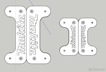 Držiak na Makita nabíjačku – nový aj starší model - 3