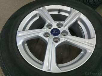 5x108R16 elektrony FORD-205/60R16 CONTINENTAL-zimne pneu - 3