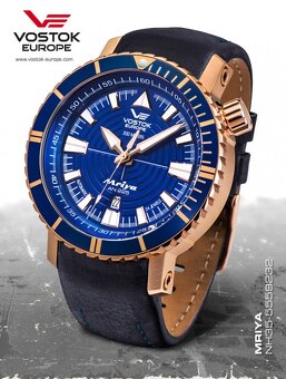 Predam hodinky Vostok MRIJA automatic AN-225/GOLD - 3