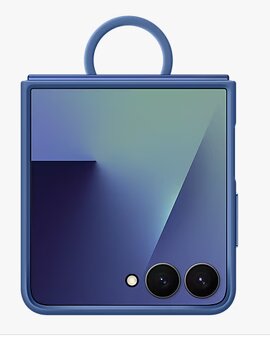 Predám silikonovy kryt na Samsung Z Flip7 modrý - 3