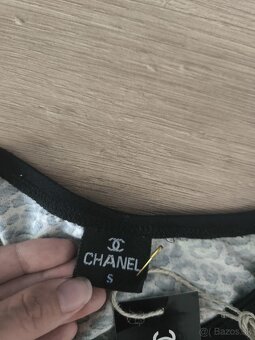Čierne tričko Chanel - 3