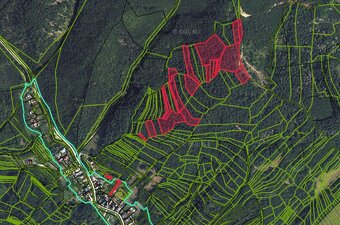 Rudinská – 1.300 m2 LESNÉ POZEMKY a ORNÁ PÔDA - 3