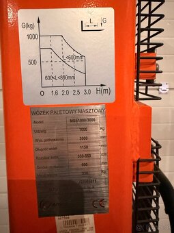 Paletovy vozik, stohovaci vozik - 3