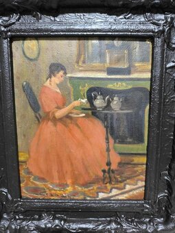 Stará olejomaľba - 3