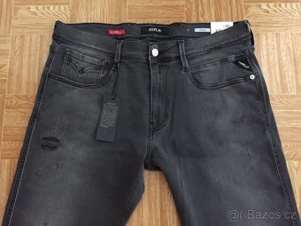 panske dzinsy, rifle REPLAY Hyperflex velkost W34 L30 - 3