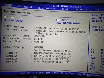 ASRock ConRoeXFire + Pentium D + 4 GB RAM - 3