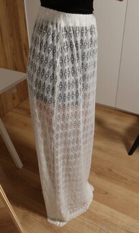 Čipkovaná sukňa/ nový - 3