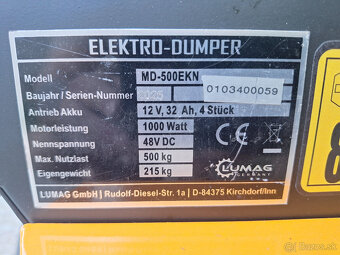 Minidumper Lumag MD500 EKN - 3