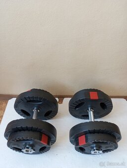 Pogumované nakladacie jednorúčky GORILLA   2 x 18 kg  - NOVÉ - 3