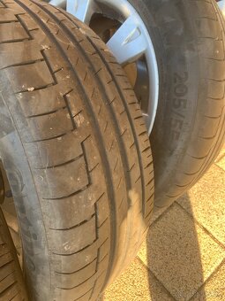 Sada hlinikovych diskov s pneu 205/55 R16, 6,5Jx16H2 ET50 - 3