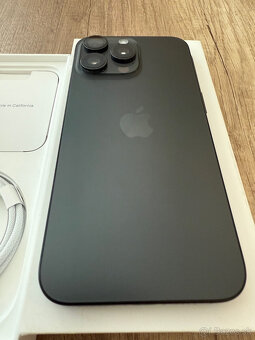 Predam iPhone 15 PRO MAX 256GB black titanium v zaruke - 3