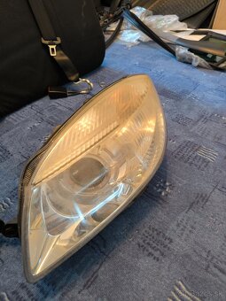 Přední světla s čočkou Škoda fabia 2, předfacelift. - 3