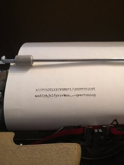 Písací stroj Zeta - 3