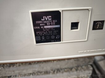 Tape deck JVC KD-D2E strieborny - 3
