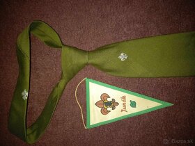 SKAUT - kravata - vlajočka - záložky - žetóny - 3