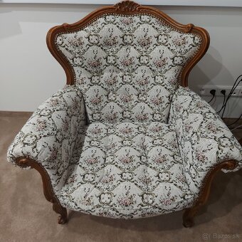 Starozitna sedacka /sofa a kreslo - 3