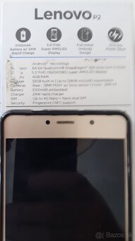 Lenovo Vibe P2 (P2a42) 4/32GB - bez skrabancov - 3