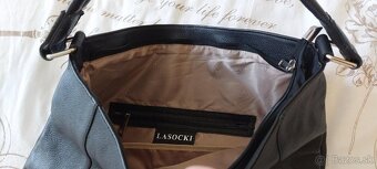 Veľká originál kožená kabelka Lasocki / Nová - 3