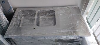 Umývací stôl krytovaný 150x80 cm, dvojdrez - 3