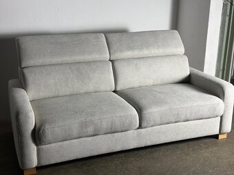 Moderná sedačka – nová,nemecká kvalita,výklopné záhlavníky - 3