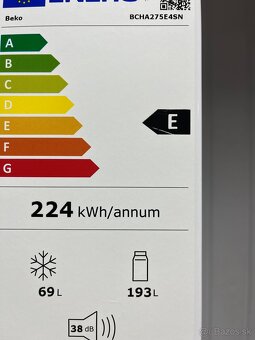 NOVA Vstavaná chladnička BCHA275K4SN - 3