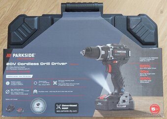 PARKSIDE PERFORMANCE -> Skrutkovac, Bateria a Nabijacka - 3