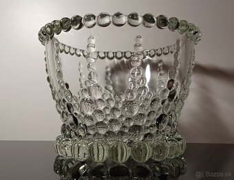 Nádherná efektná veľká sklenená misa - 3