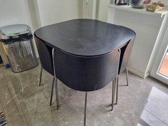 prakticky stol so stolickami Ikea Fusion - 3