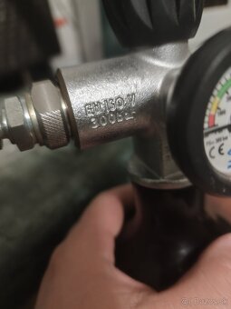 Oceľová fľaša 3L PCP, Airsoft, potápanie - 3