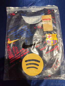 Dres Fc Barcelona Hráčsky Čierno-Modro-Červený Unikátny - 3