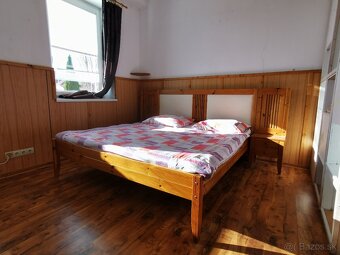 Manželská posteľ z masívu – komplet set - 3