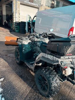 Prenájom štvorkolky s radlicou LM - 3