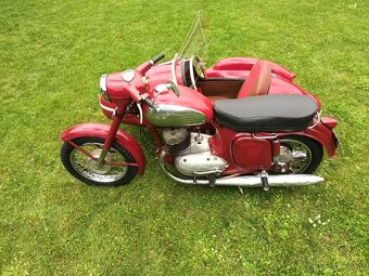 Jawa 350 se sajdou Velorex - 3