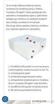 Ortopedicky matrac 90x200 - 3