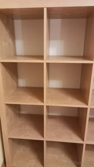 Predám knižnicu/deliacu stenu MALM - 3