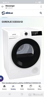 Sušička prádla Gorenje - 3