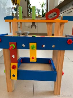 Detsky dreveny pracovny stolik - 3