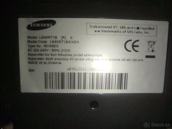 Samsung 40'' - 3