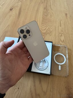 iPhone 13 Pro 128 gb Gold - komplet príslušenstvo - 3