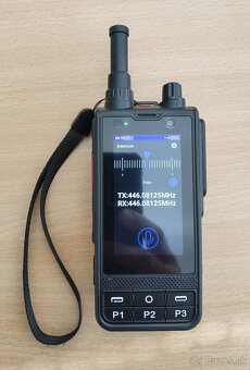 Predám mobil/UHF vysielacku/POC radio ANYSECU W6UHF-16G - 3